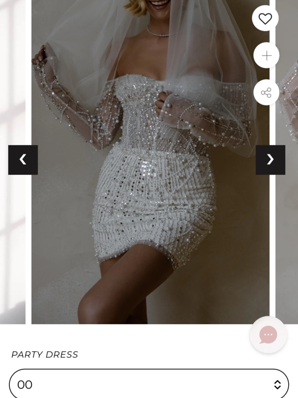 UNTAMED PETALS BY AMANDA JUDGE White Beaded Off-Shoulder Mini Dress